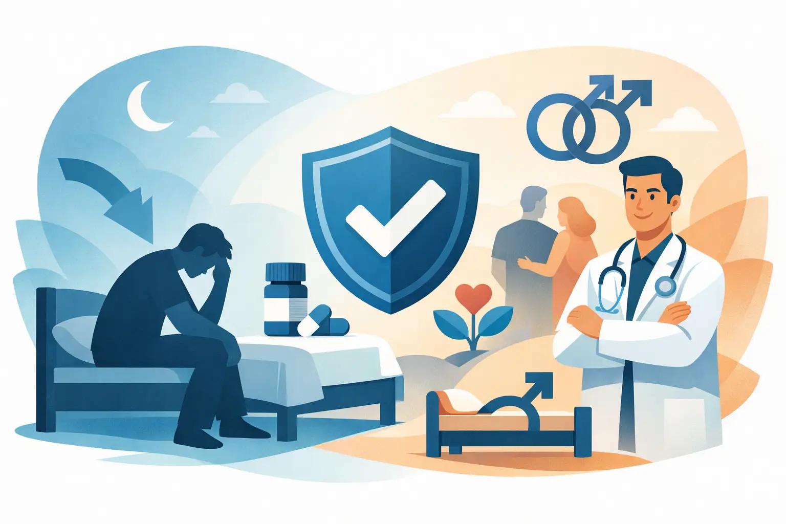 Beste Optionen bei Erektionsstörungen