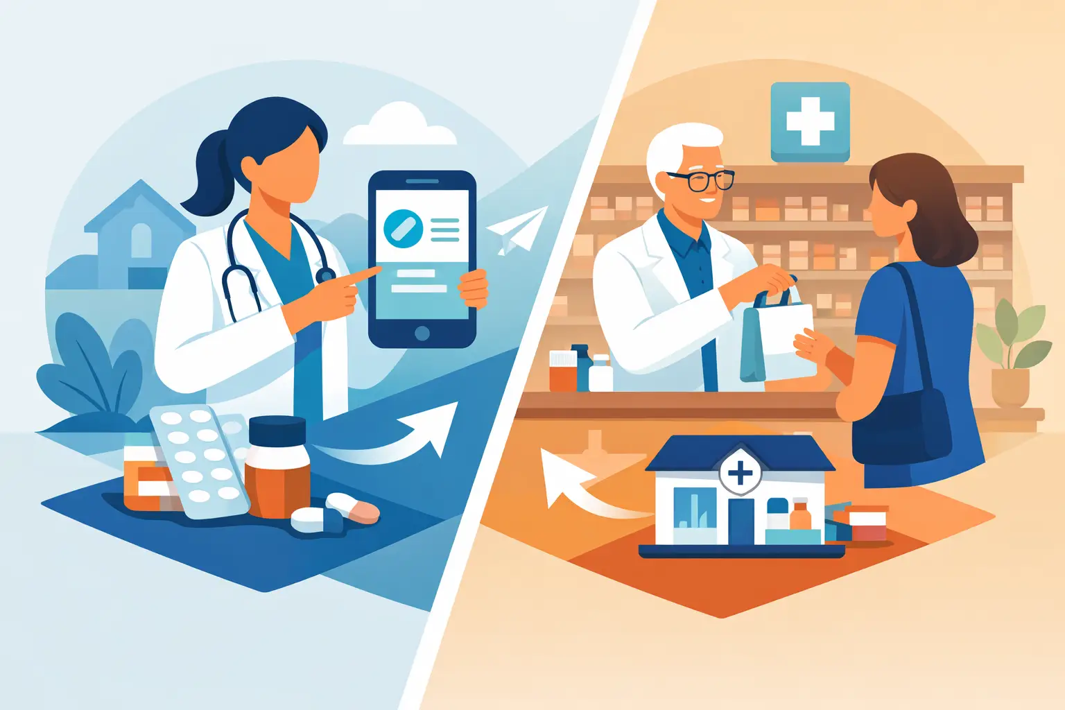 Rezeptversand oder Apothekenbesuch: Was passt?
