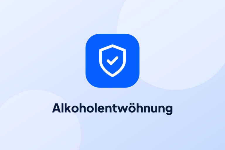 Alkoholentwöhnung