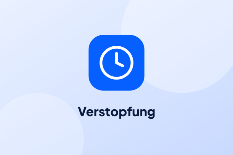 Verstopfung
