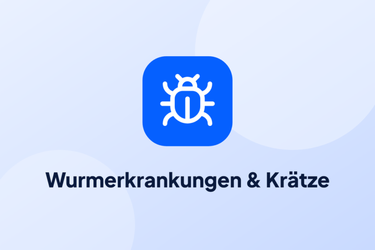 Wurmerkrankungen & Krätze