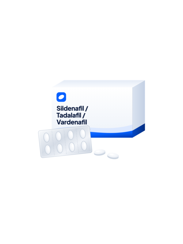 Symbolbild Testpaket Erektionsstörungen, Filmtabletten