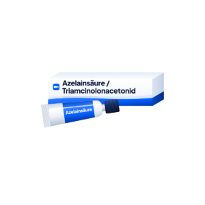 Symbolbild Azelainsäure / Triamcinolonacetonid Creme, Creme