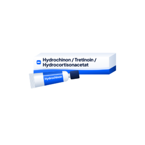 Symbolbild Hydrochinon / Tretinoin / Hydrocortisonacetat Creme, Creme