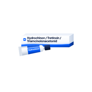 Symbolbild Hydrochinon / Tretinoin / Triamcinolonacetonid Creme, Creme